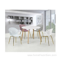 wood furniture dining table round modern low price